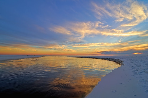 ocean blue sunset sky lake reflection beach gulfofmexico nature water landscape sand nikon gulf florida sandy dune coastal shore fl geography simple walton lakepowell outfall 2010 d300 inflow outstandingshots bej coastaldunelake colorphotoaward saariysqualitypictures imagesforthelittleprince