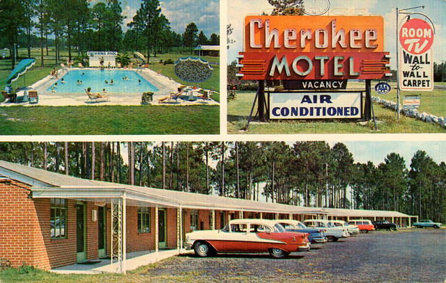 Cherokee Motel - Waycross, Georgia U.S.A. - date unknown