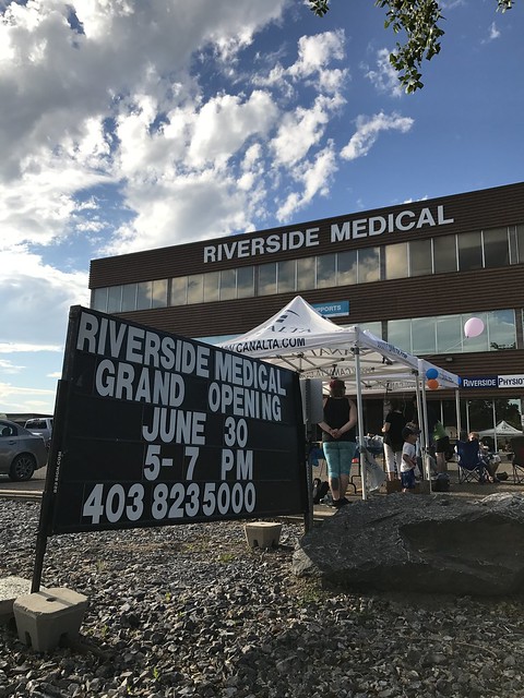 2017 Drumheller Riverside Medical Clinic grand opening