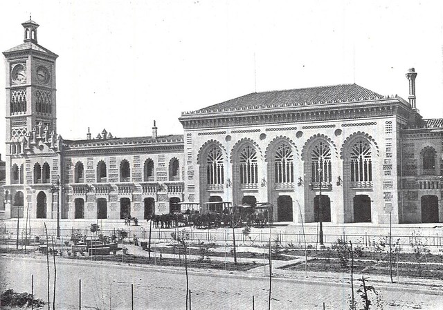 Estación de ferrocarril de Toledo a principios del siglo XX