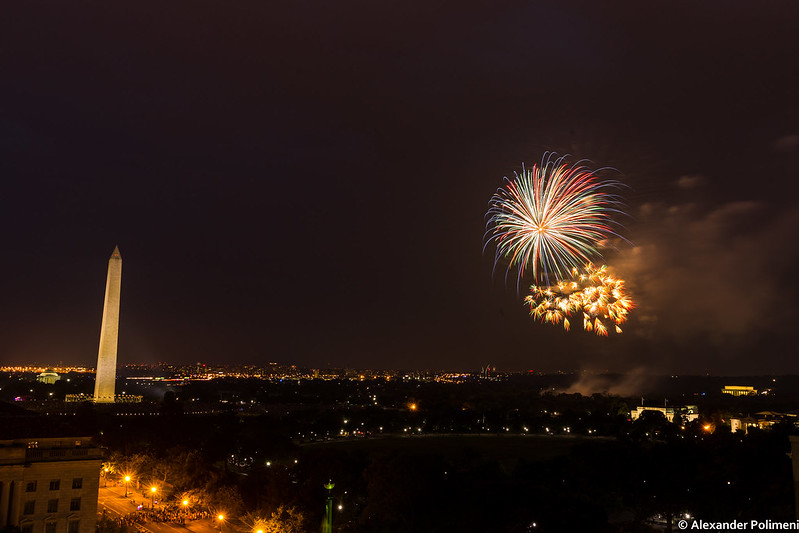 Washington Monument Fireworks