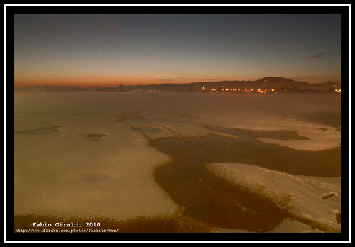light sunset white snow ice nikon horizon hill january sigma d200 f28 1850 fano giove