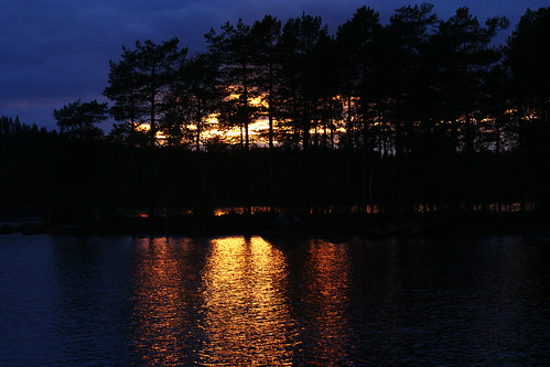sunset lake geotagged