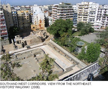 The Archaeological Site of Galerius' Palace, Thessaloniki, GREECE