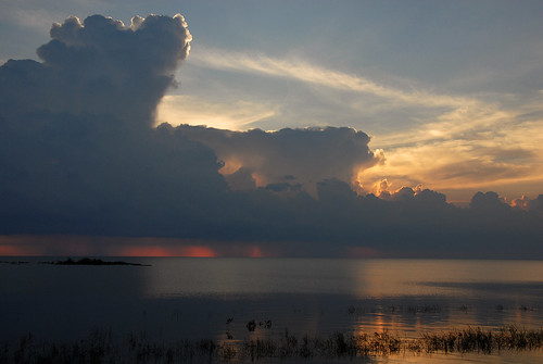 sunset usa florida northamerica martincounty eastshore lakeokeechobee portmayaca
