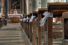 Church prepared for wedding - Photo of Attancourt