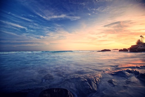 ocean california longexposure sunset sky cliff cloud seascape color beach silhouette rock vintage wave atmosphere wideangle tone lagunabeach soaked lomostyle lastshot heislerpark ef1635mmf28liiusm