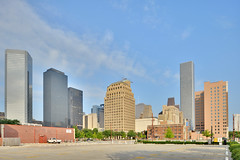 Houston Skyline, View West From Union Station (HDR)