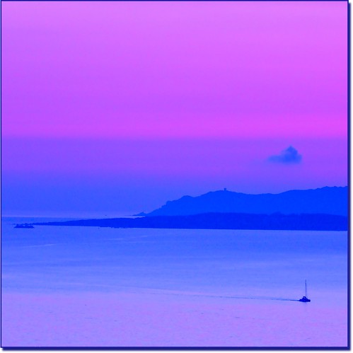 blue sunset mer france soleil corse coucher bleu bateau propriano vanagram