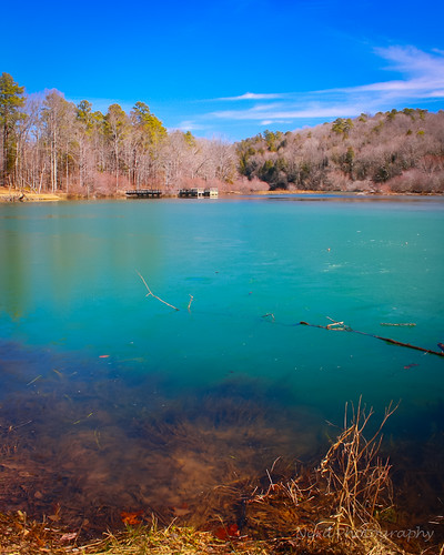 lake ice water creek forest canon outdoors frozen alabama senic bankhead