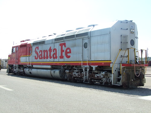california ca santafe loco faded locomotive 95 barstow emd atsf warbonnet fp45