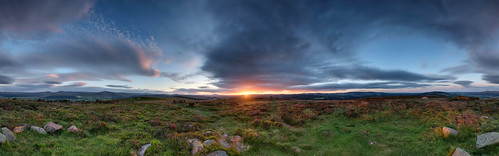 2010 panorama scotland aberdeenshire sunset evening tomscairn banchory sky clouds hdr panoramic landscape cloud night nighttime uk stitched ptgui cloudporn deeside gps geotagged scape