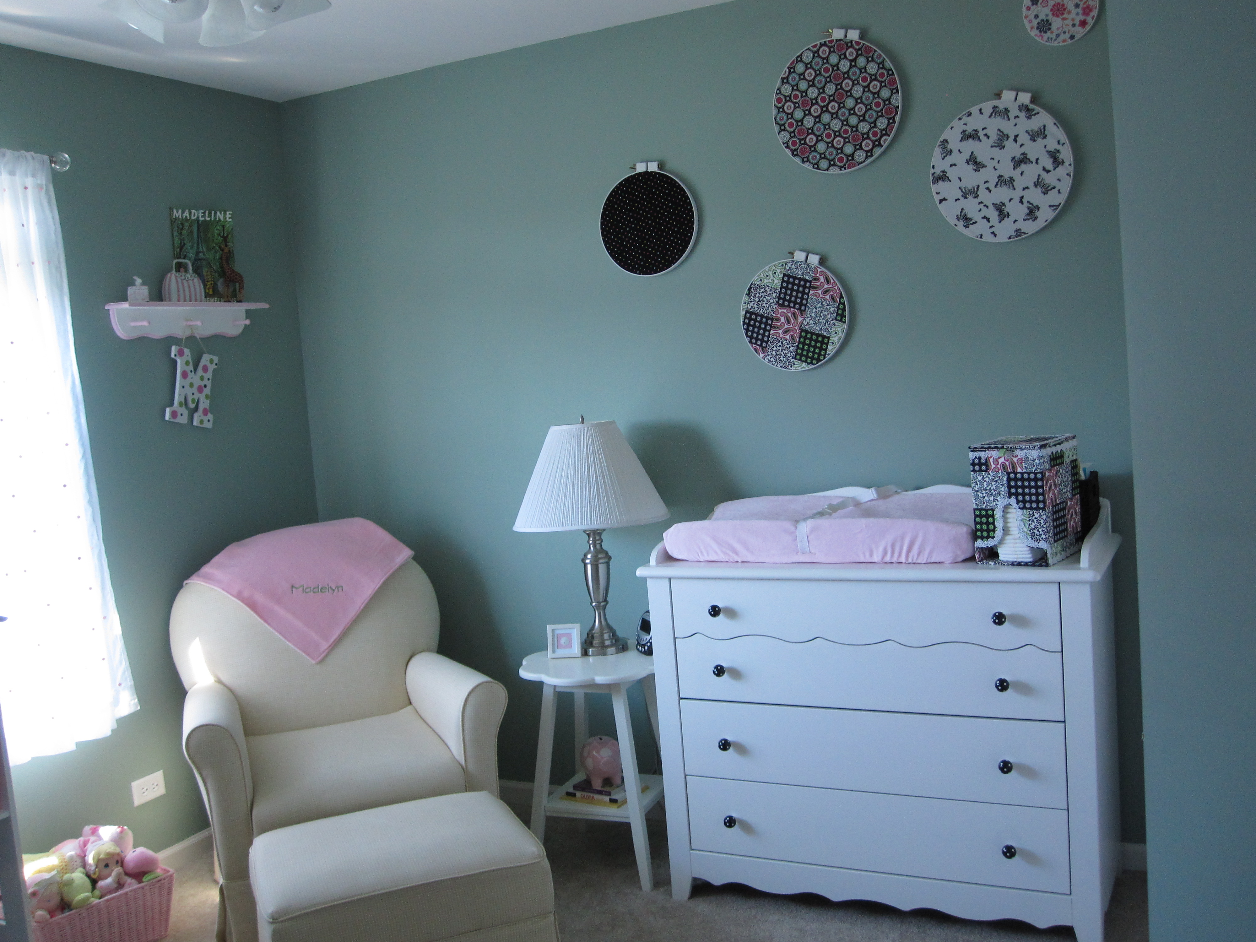 Nursery-Rocker and Changing Table