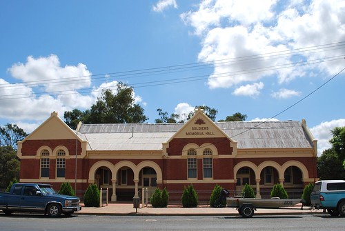 australia nsw newsouthwales warmemorial publichall memorialhall berrigan