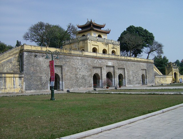 Hanoi Vietnam -  Imperial Citadel UNESCO World Heritage Site