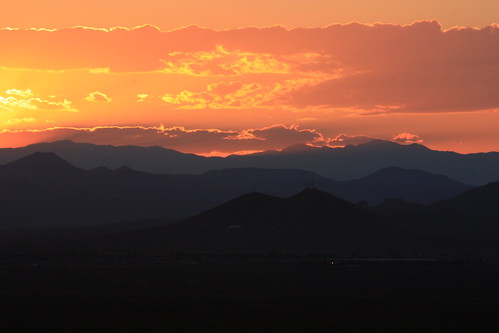 county new las sunset sky sun mountains clouds mexico ana desert cruces dona