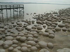 stromatalites at lake preston