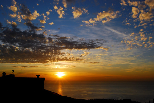 sunset sea lebanon clouds mediterranean byblos jbeil monsif