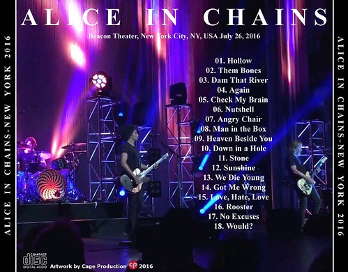 Alice In Chains-New York 26.07.2016 back