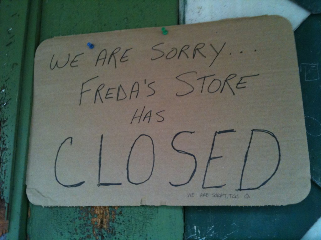 Hirsch's Market Closed For Good :-(