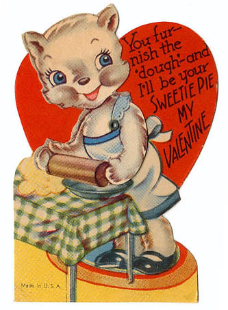 Vintage Valentine: Kitty Pie