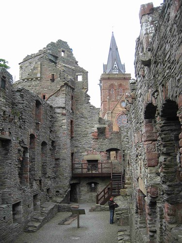  Photo: Ruins of the Bishop's Palace in Kirkwall, Orkney Islands, Scotland