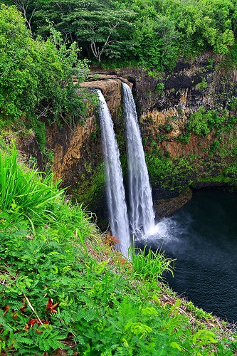 hawaii waterfalls wailuafalls islandofkauai pentaxda1650mm atimonanin pentaxk7 yaayatimonaninay