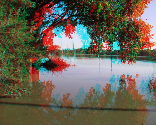 stereoscopic stereophoto 3d flood anaglyph iowa anaglyphs correctionville redcyan 3dimages 3dphoto 3dphotos 3dpictures stereopicture flood2of2010