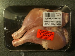 Skinless Chicken Legs $1.85