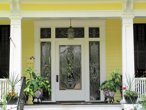 door house building home architecture entrance northcarolina structure oxford posts entry bungalow transom nationalregisterofhistoricplaces wraparoundporch granvillecounty sidelights decoratedglass