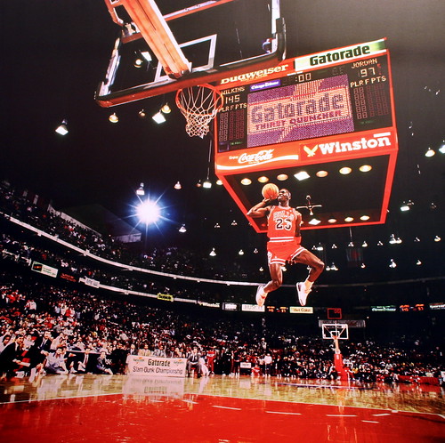 Michael Jordan, Slamdunk Contest, Chicago, IL - 1988