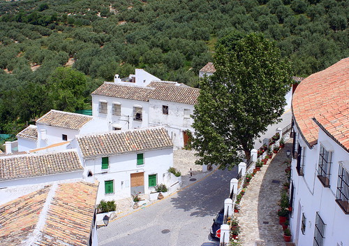 spain village espana andalusia wit spanje dorp zuheros andalusië