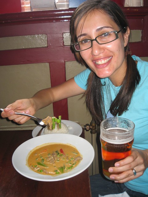 Thai and beer!