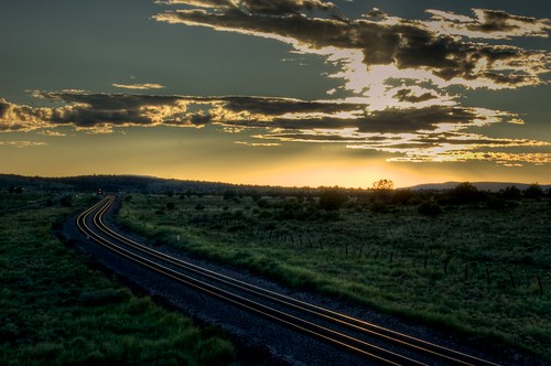railroad sunset train route66 bnsf seligmansubdivision chasingsteelcom westcrookton