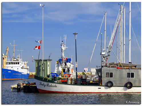canada canon fishing ship harbour flags manitoba masts gimli vessels colorphotoaward a460 ladyroberta kristjanson