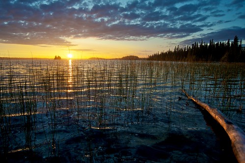 lake canada clouds sunrise reeds fishing nikon manitoba nikkor fx 1835mmf3545d d700 utik ©jakejung