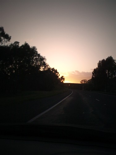 road sunrise highway open hume iphone project365