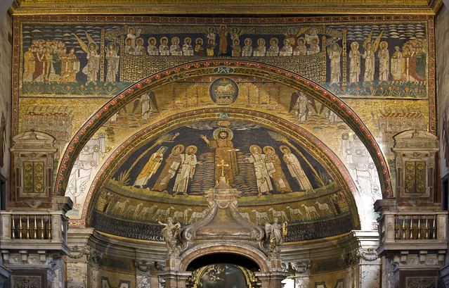 Mosaics of Santa Prassede - 10 Most Bizarre Churches of Rome (vol.1)