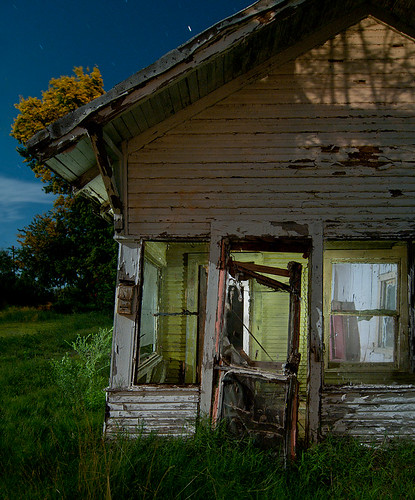 house abandoned oklahoma night decay picher