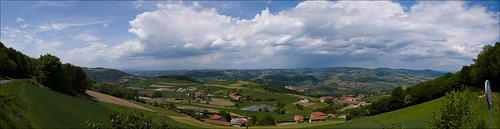 voyage road trip panorama 3 france june landscape drive vacances juin scenery holidays driving tour view lyon 26 stage pano great scenic may roadtrip route mai journey paysage vue clermont ferrand 2010 panoramique 2605 etape superbe autopano