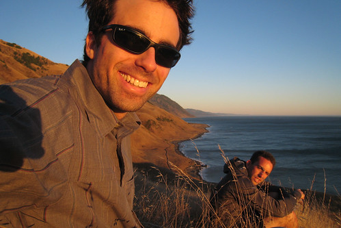 ocean california ca sunset hike selfie lostcoast