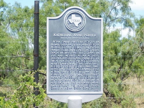 historic browncounty texashistoricalmarker katherineanneporter
