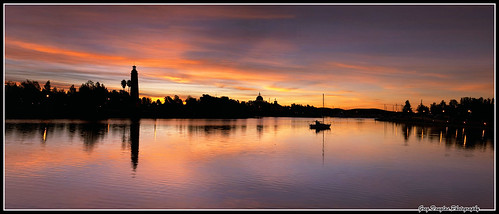 panorama lighthouse water clouds marina sunrise reflections boats photomerge suisun northernca suisunmarina