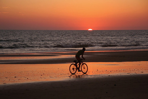 ocean sunset españa naturaleza beach nature landscape atardecer see mar spain bicicleta playa paisaje andalucia cádiz espagne atlántico rota oceáno laballena the4elements marathoniano