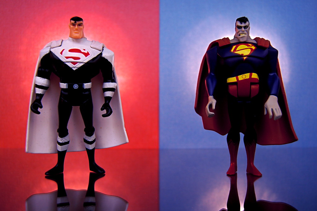 Justice Lords Superman vs. Bizarro (292/365)