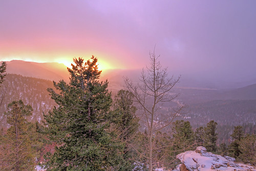 winter snow sunrise landscape colorado rockymoutainnationalpark