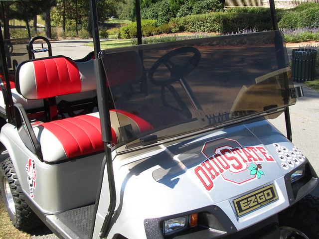 Ohio State Buckeyes golf cart | Flickr - Photo Sharing!