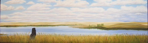 blue original panorama dog canada art nature water field clouds rural painting landscape hope countryside paint artist bc view britishcolumbia unique horizon country paintings peaceful canadian calm farmland canvas painter oil grasses prairie saskatchewan commission oils cloudscape oilpainting sims realism middleofnowhere realistic cloudformations iamcanadian pamsims