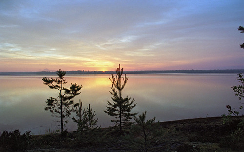 lake color film sunrise 35mm karelia shiroima