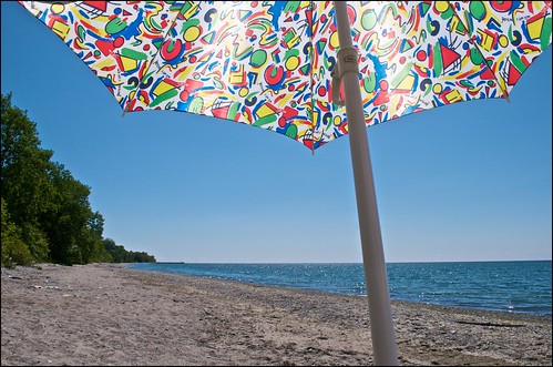 sun lake ontario beach water parasol lakeontario grafton wicklowbeach